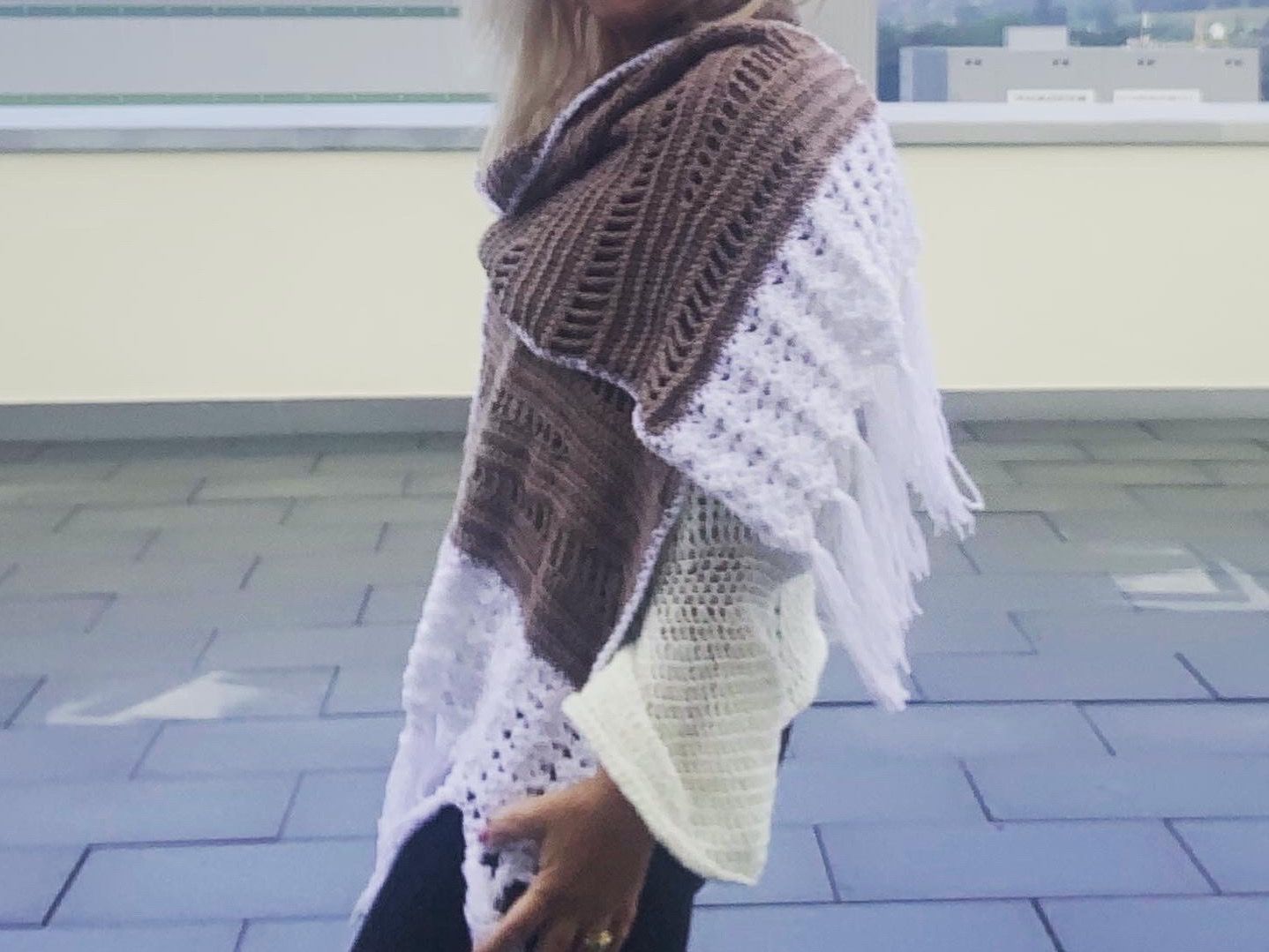 Foulard & Sciarpe: Damen Schal Handmade NEU Boho Style – Nuovo e nell'imballaggio originale da Regensdorf venduto da Spyke55 1