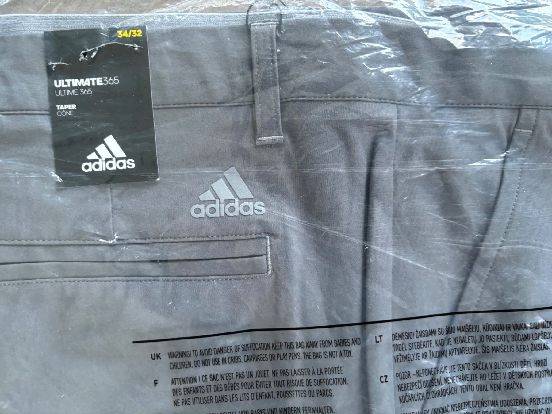 Adidas Pantaloni: 34/32_adidas golf_NEU_LP 90 sr – Nuovo e nell'imballaggio originale da Versegeres venduto da kista 6