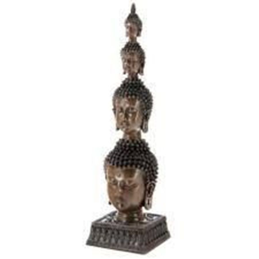 Figurines: HOLZEFFEKT THAI BUDDHA KOPFSÄULE – Neuf (Voir description) à Rupperswil par big-one-sale