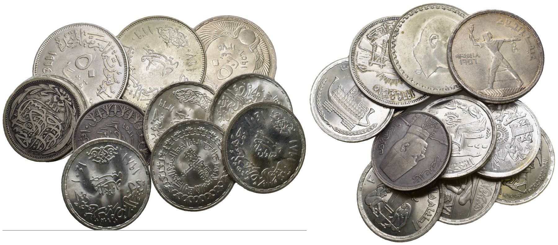 Toutes les monnaies: Ägypten Lot Silber – D'occasion à Bern par numismatictops