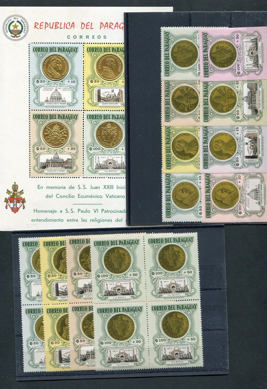 Tutti i francobolli: Paraguay Mi Nr. 1372-91 postfrisch – Usato da Winterthur venduto da Kyoung 1