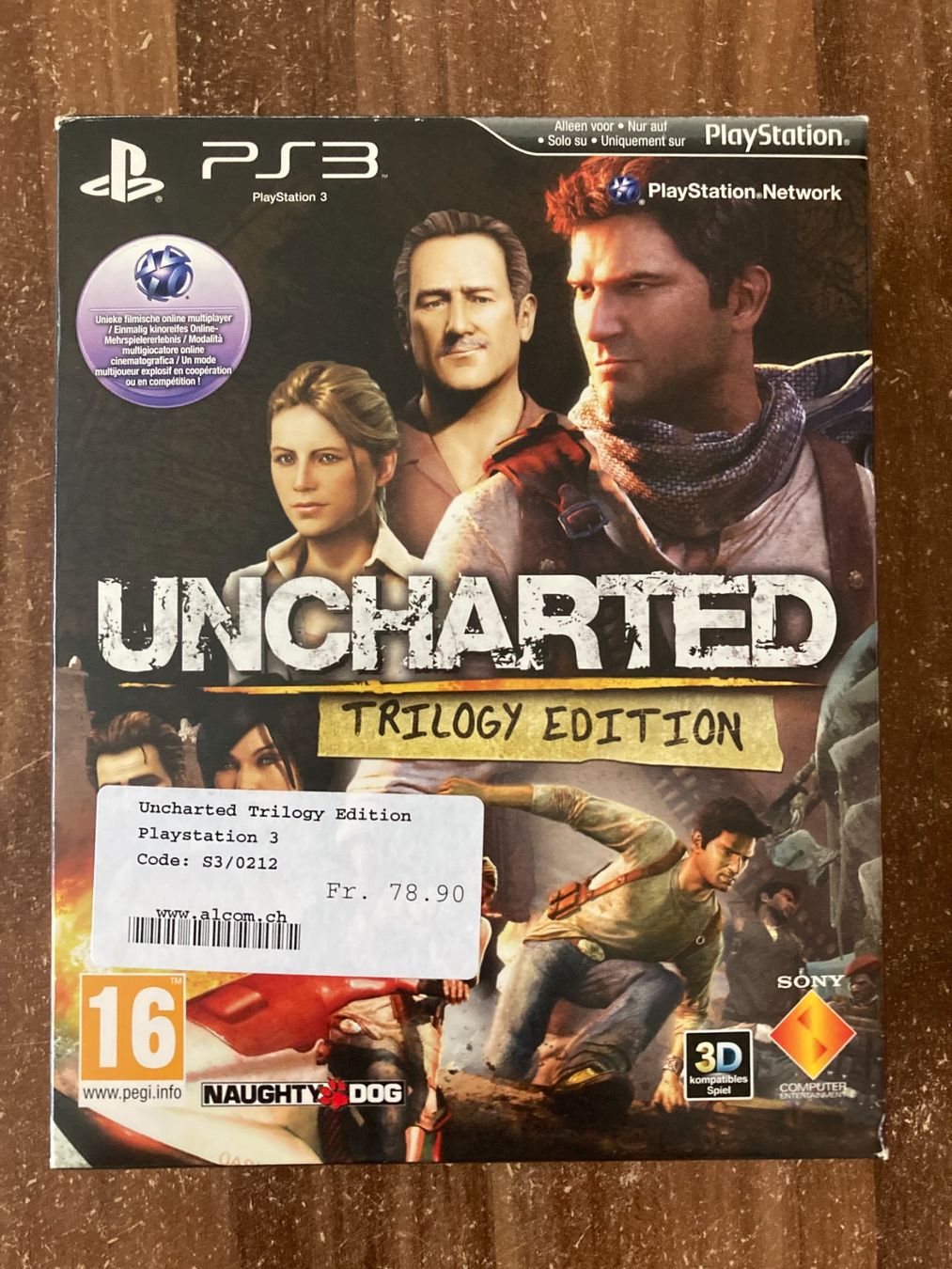 Sony Giochi: Playstation 3 - Uncharted Trilogy Edition – Usato da Wädenswil venduto da Aegae