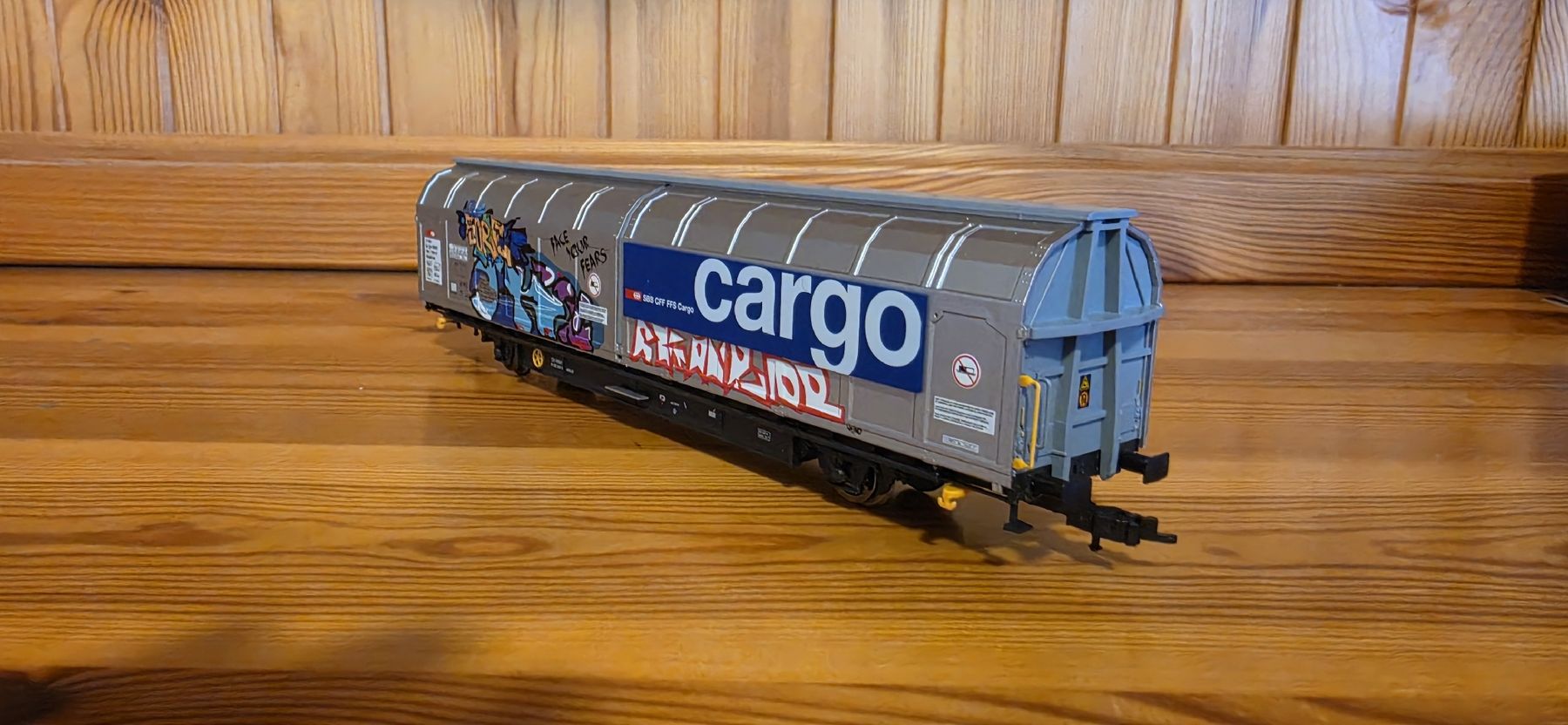 Piko Trains électriques: Piko Güterwagen SBB Cargo H0 – Neuf (Voir description) à Bettlach par United83 1