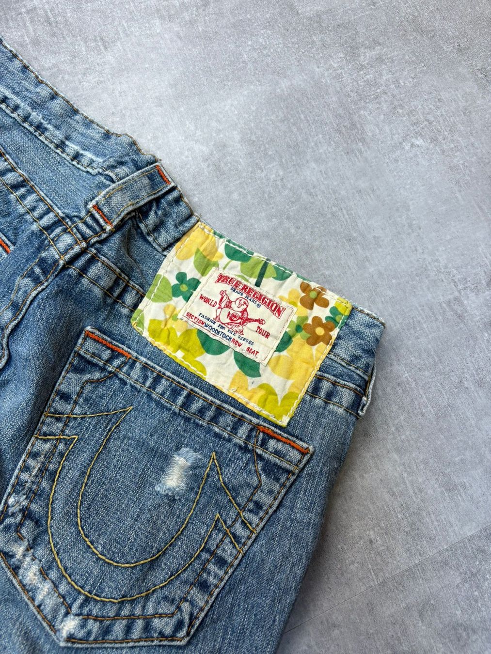 True Religion Jeans: True Religion Bootcut Flared Jeans - Grösse M/30 – Usato da Werdenberg venduto da hase.vintage 6