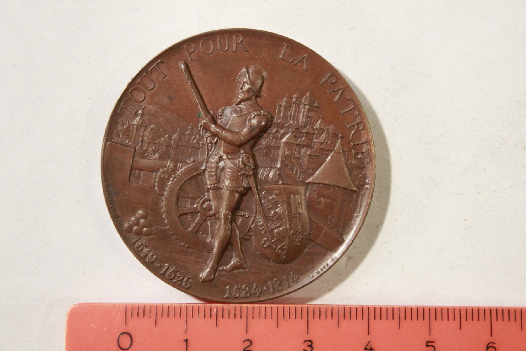 Medaillen: Medaille GE 1887 – Gebraucht aus La plaine von 7A6T2ME