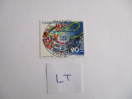 Voll Letzttagsstempel der Poststelle 8025 Zürich 25 Urania