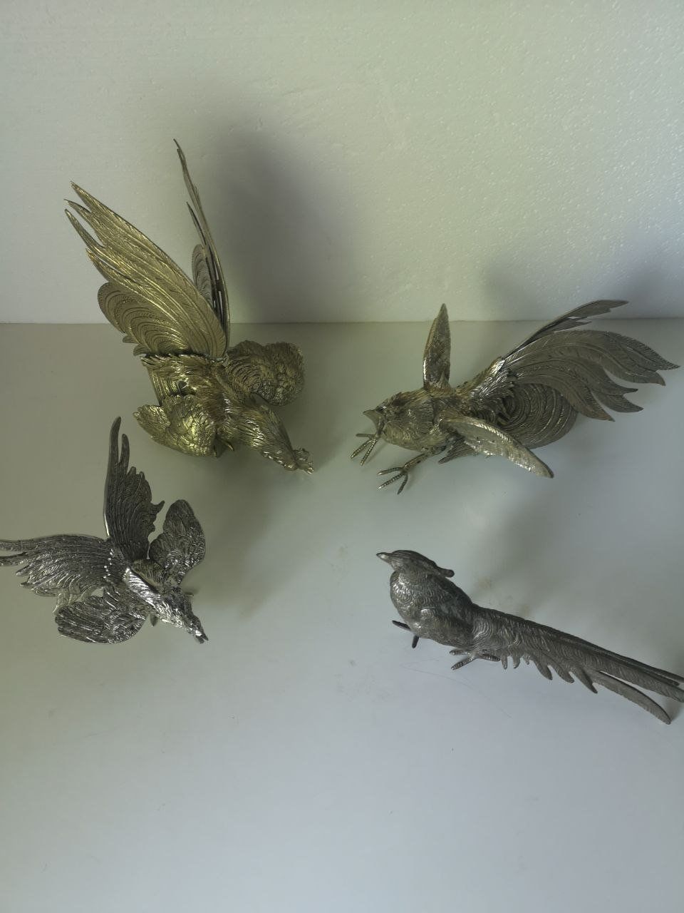 Statuette: Kampfhähne und Fasane – Usato da Bern venduto da Yunkom 1