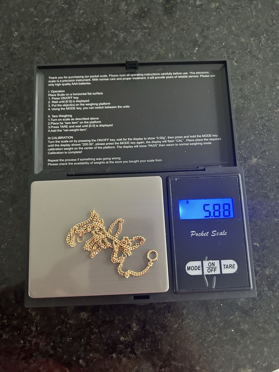Catenine: 18K echtes Gold Halskette – Nuovo (secondo la descrizione) da Tägerwilen venduto da jna_5zmg 3