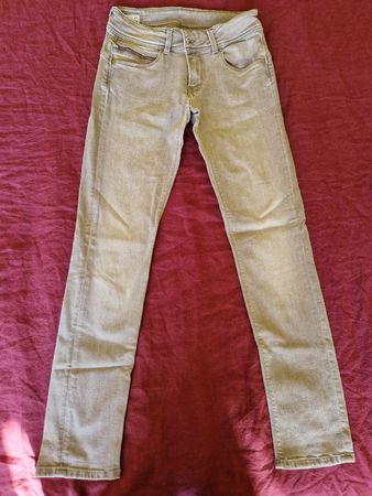 Pepe Jeans 26/30 Katha Mid waist Slim Hellgrau