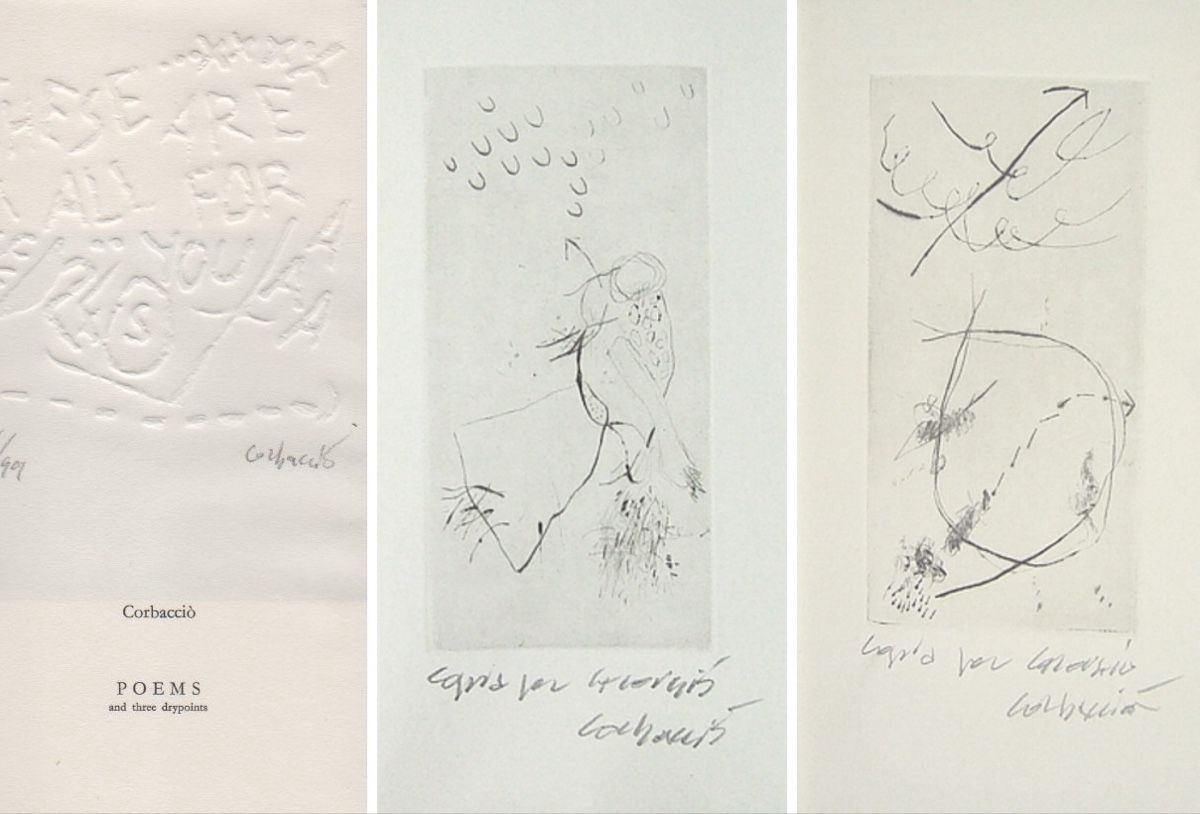 Libri: Corbaccio - Poems and three Drypoints - New – Nuovo (secondo la descrizione) da Zürich venduto da Vera_Ma 2