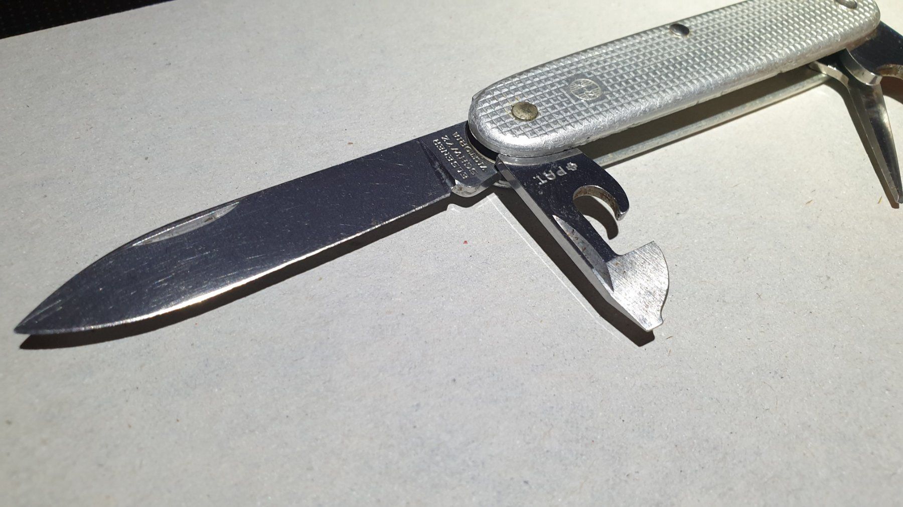 Victorinox Taschenmesser: Elsener Militar 68 Alox Sackmesser – Gebraucht aus Val D Illiez von SnowRoof 1