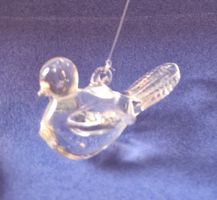 Vogel aus Glas