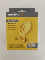 Medela Hands-free Membranen  2 Stück  neu & versiegelt