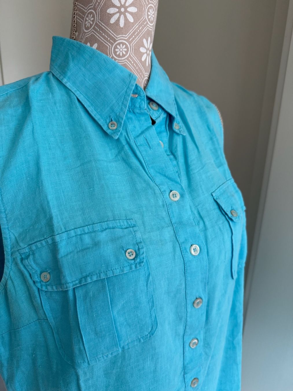 Benetton Top: Benetton - Top - L - Lin – Usato da Sion venduto da accroshoes 4