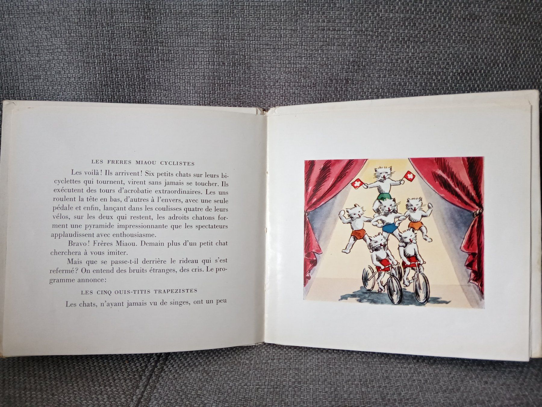 Bücher: Marcelle Boué, LES MINETJOLIS AU CIRQUE . 1953 – Gebraucht aus Le Locle von borgespatricia 9