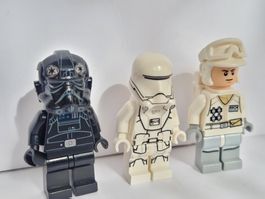 3 minifigurines Lego Star Wars /3 Lego Star Wars minifiguren