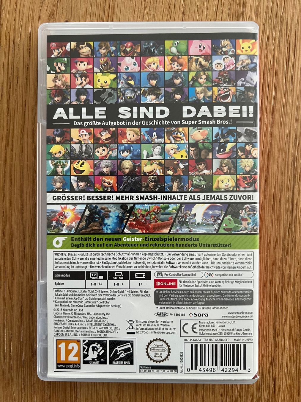Spiele: Super Smash Bros | Nintendo Switch – Gebraucht aus Frenkendorf von astar09 1