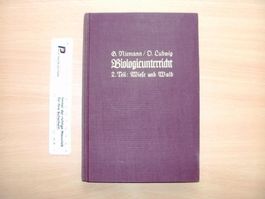 Vorbereitungen für  Biologieunterricht - 1937