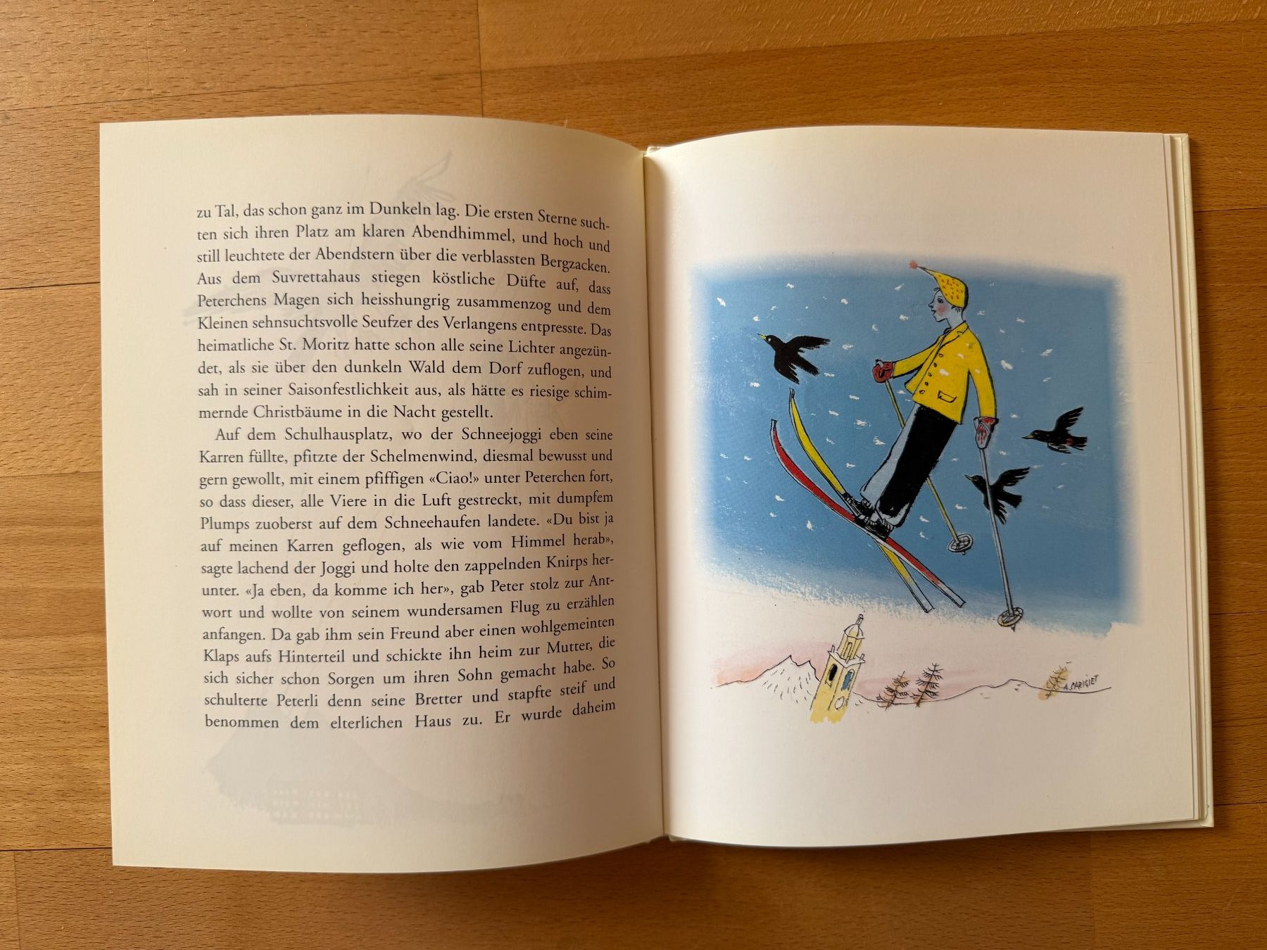 Libri: Bilderbuch Der St. Moritzer Peterli wunderbares Skiabenteuer – Usato da Subingen venduto da ArtBead 4