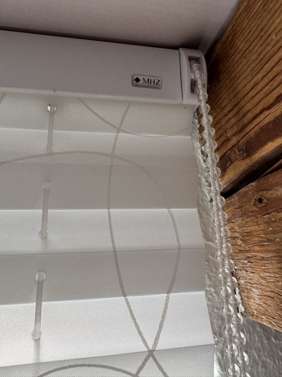 Tende da sole: 3x Plissee MHZ weiss gemustert – Usato da Cham venduto da matap1 3