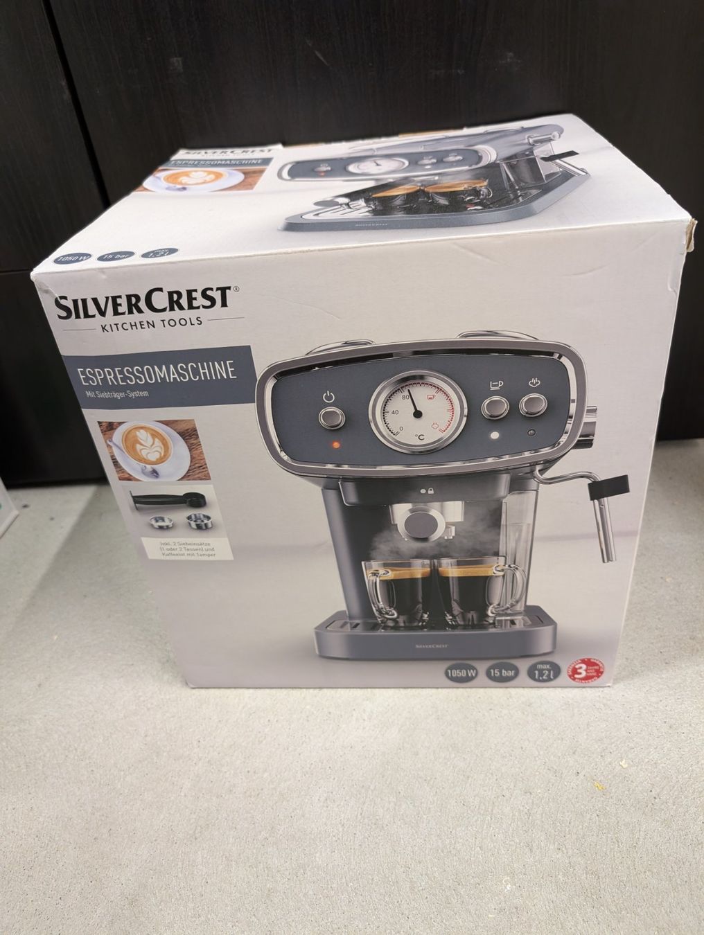 SilverCrest Machines à café & Machines à expresso: Siebträger Espressomaschine ab CHF 1 – D'occasion à Zürich par cnm26 1
