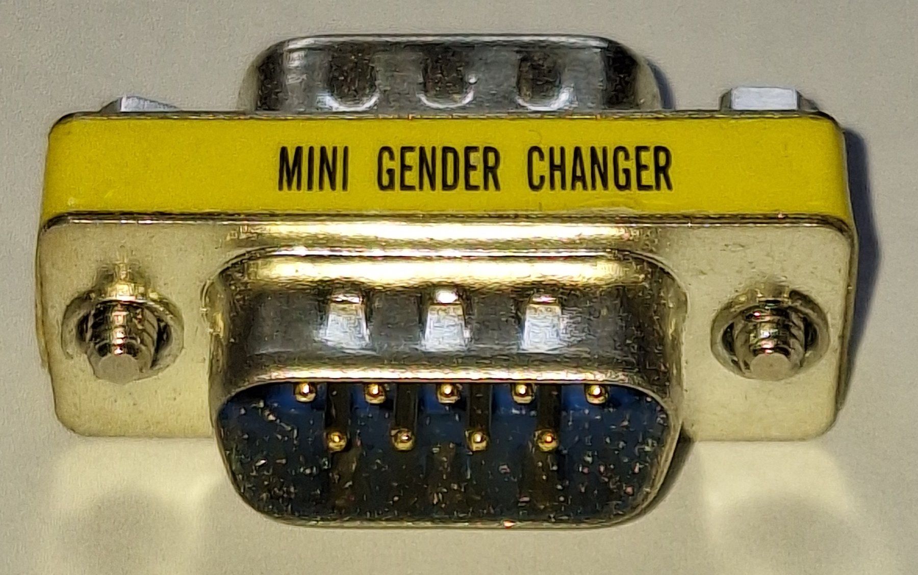 Unità & Adattatore: Mini Gender Changer 9-pol- D-Sub M/M – Nuovo (secondo la descrizione) da Sevelen venduto da rwi_k7mr