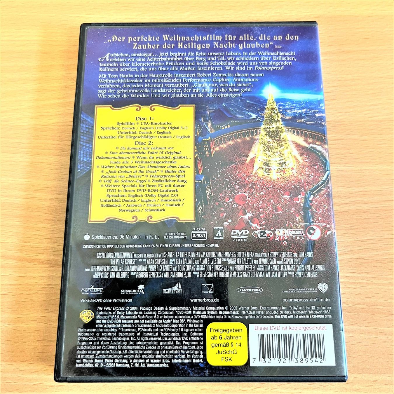 Tutti i DVDs: DVD - Der Polarexpress - 2 Disc - Edition – Usato da Amlikon-Bissegg venduto da allerlei-versand 2
