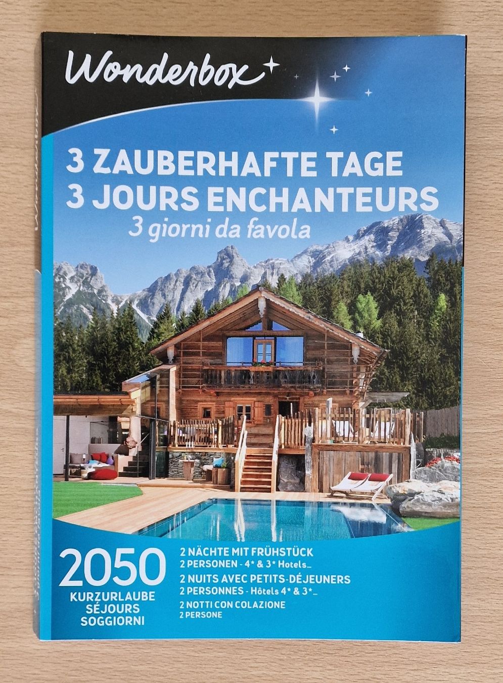 Buoni: Wonderbox Gutschein "3 Zauberhafte Tage" – Nuovo (secondo la descrizione) da Bischofszell venduto da audi_power92