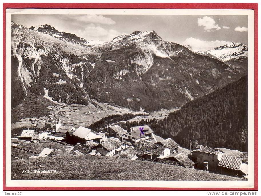 Cartoline postali: WERGENSTEIN 1935 – Usato da Grüningen venduto da Kartenlaube