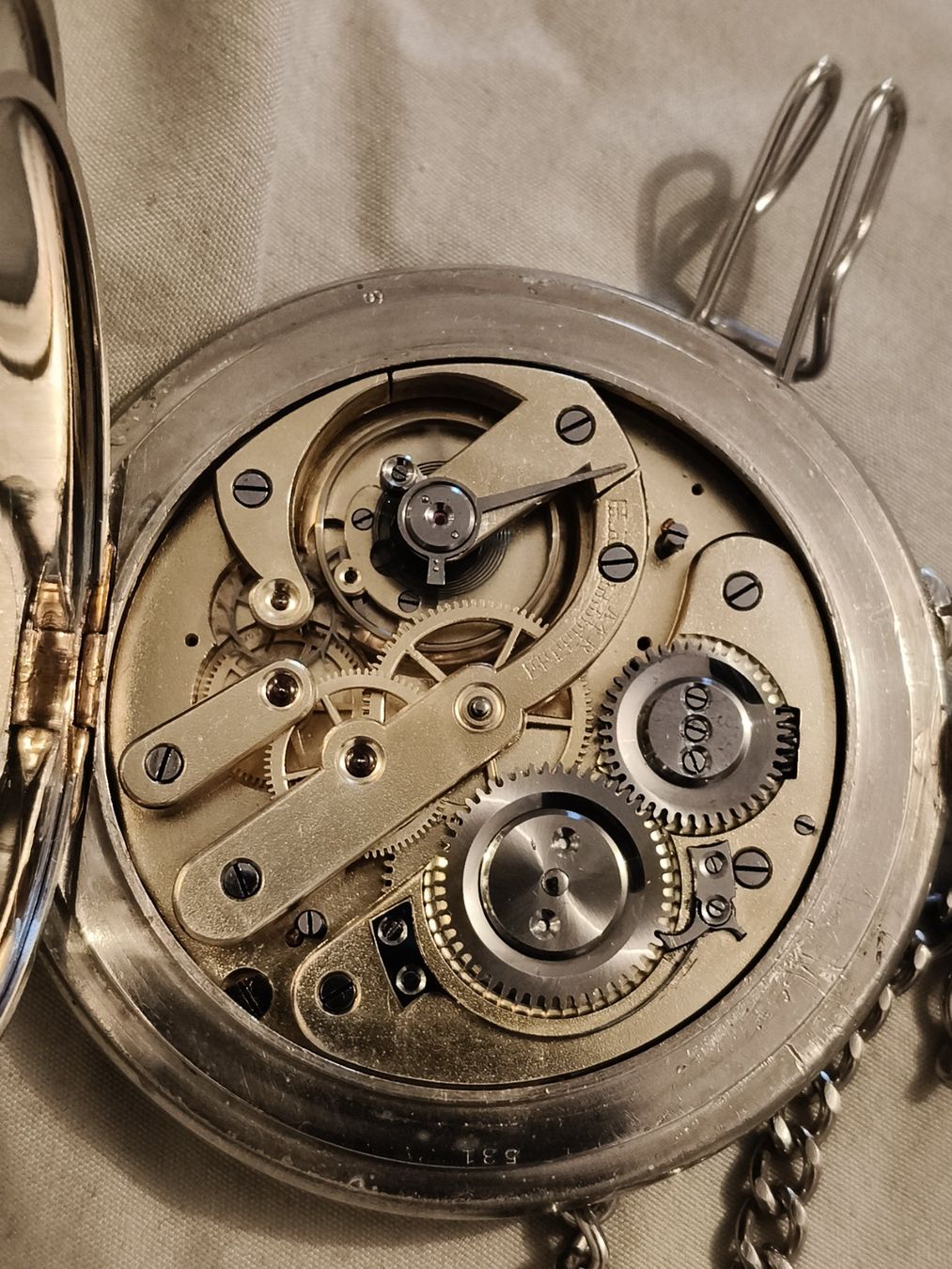 Orologi: antike Taschenuhr, läuft – Usato da Glattbrugg venduto da Vintagetime-Ch 2