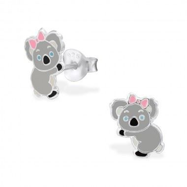 Ohrringe & -stecker: Koala Kinderohrstecker 925 echt Silber – Neu und originalverpackt aus Wetzikon ZH von shoo-shoos
