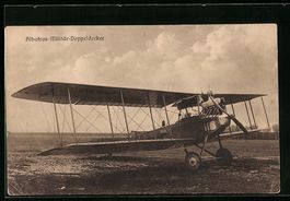 Foto-AK Sanke: Albatros-Militär-Doppeld