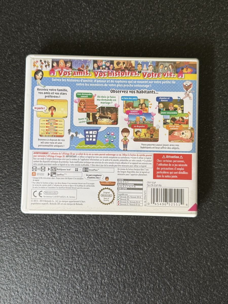 Nintendo Spiele: Nintendo 3DS - TomoDachi Life – Neu (gemäss Beschreibung) aus Uvrier von sauma85 1