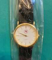 Samsung Kappa Uhr, vergoldet, neuwertig, mit Gravur