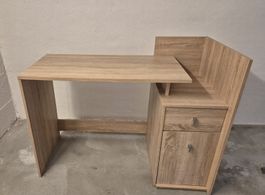 Schreibtisch Holzoptik