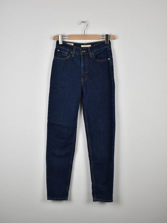 Levi's 80's Mom Jeans, dunkelblau, Gr.26/30