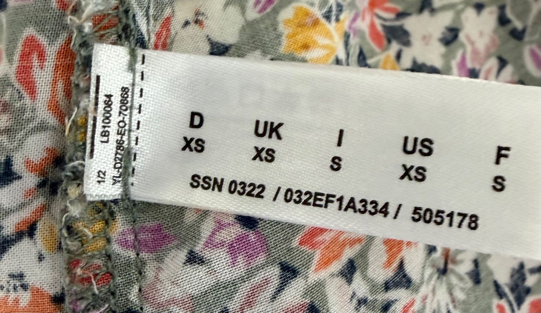 Esprit Kleider: Robe cache-coeur Esprit fleurie - Taille XS – Gebraucht aus Geneve von Margot_22 9