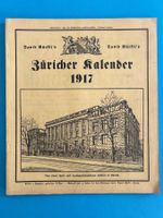 Bürkli’s ZÜRICHER KALENDER 1917
