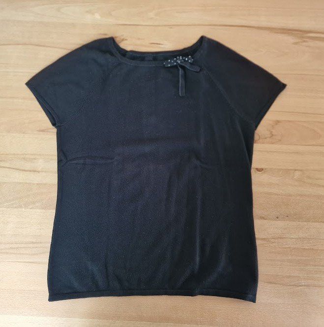 Maglioni & Felpe: ❣️FEINSTRICK PULLOVER SCHWARZ, GR. 40, KURZARM, 77% RAYON – Nuovo (secondo la descrizione) da Schönengrund venduto da cuishla 1