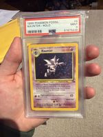 Pokemon PSA 9 Fossil Holo Hunter