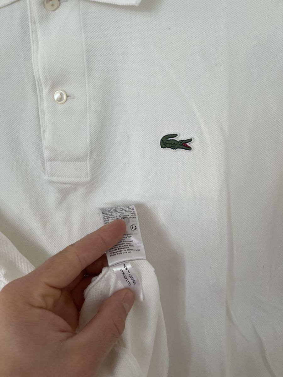 Lacoste Magliette Polo: Weisses Lacoste Poloshirt, Grösse M, Elegant, y2k – Usato da Wetzikon ZH venduto da Jan_wojt 7