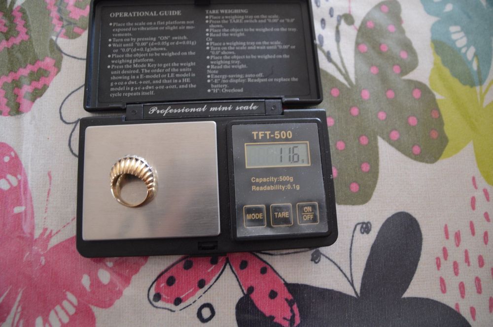 Superbe Bague Or 18 Carats Avec 52 Petits Diamants - 8,13g - Bijou Occasion De Luxe