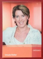 Ursula Heller Autogramm signiert Fotopostkarte 10x15