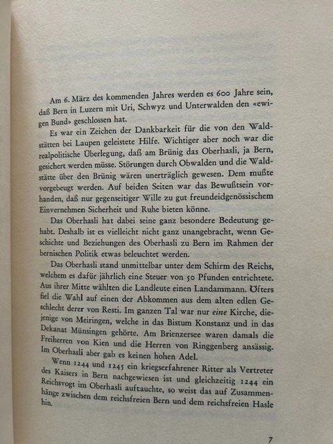 Libri: Eduard von Steiger, Oberhasli, Sustenpass, Grimselpass – Usato da Bern venduto da oregonzwei 3