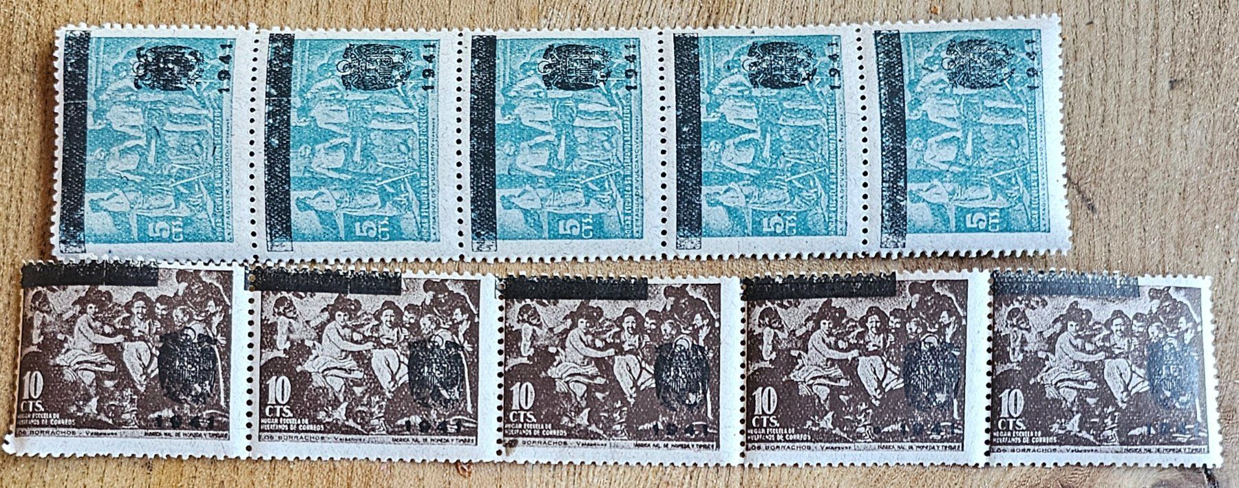 Tutti i francobolli: Espagne - timbres de bienfaisance **, 1941 – Nuovo (secondo la descrizione) da Les Valettes venduto da Nuba1