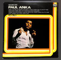 Paul Anka – Golden Hits – Vinyl, LP, Album + POSTER