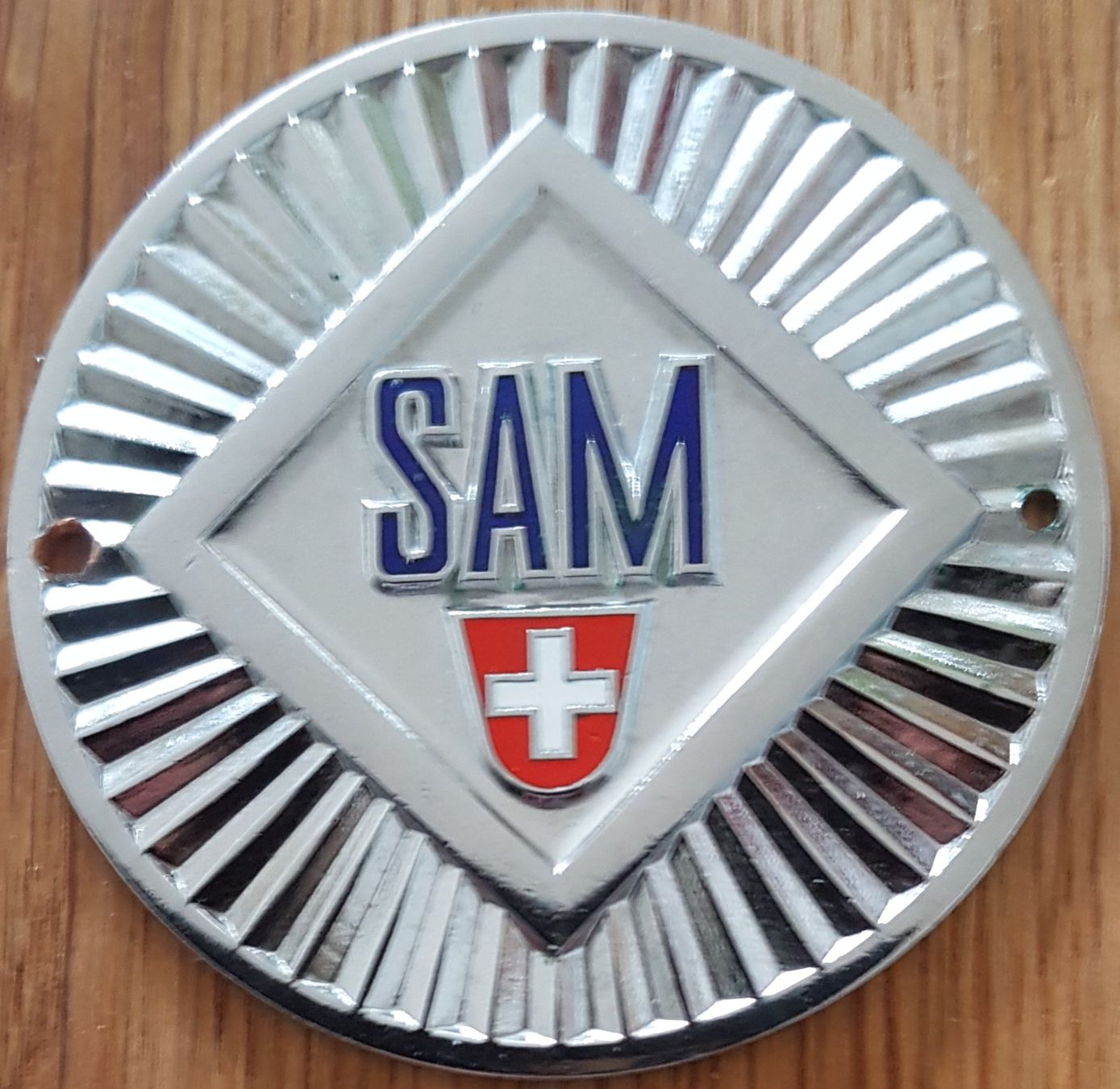 Plaketten & Abzeichen: Plakette SAM – Gebraucht aus Neuchâtel von Blondy_73