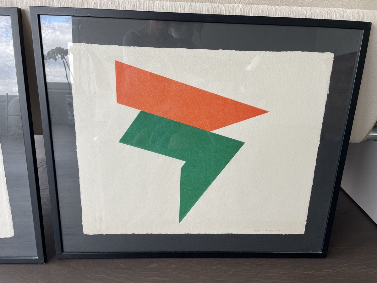 Grafiken & Lithographien: Horst Scheffler Serigrafie handsigniert – Gebraucht aus Zürich von LoveFashion76 1