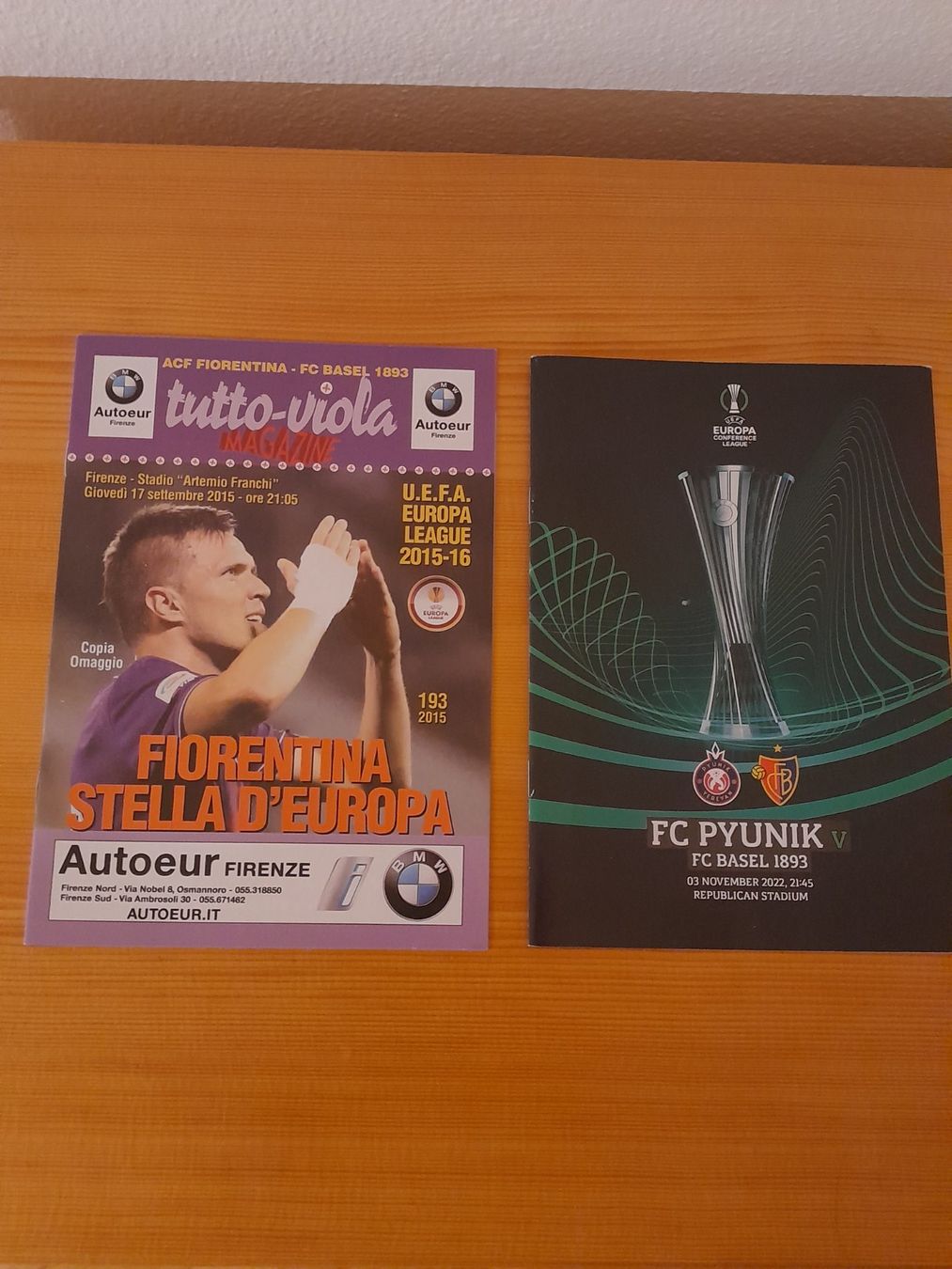Zeitschriften & Magazine: fc basel matchprogramme – Neu (gemäss Beschreibung) aus binningen von bergen00