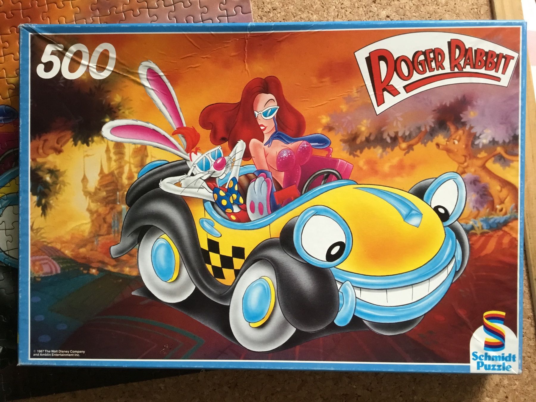 Puzzle: Schmidt Puzzle Roger Rabbit – Usato da Diessenhofen venduto da quinto9